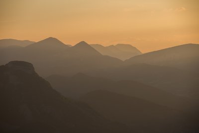 La crête de Chabre