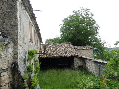 La cour intérieure de la ferme des Granges