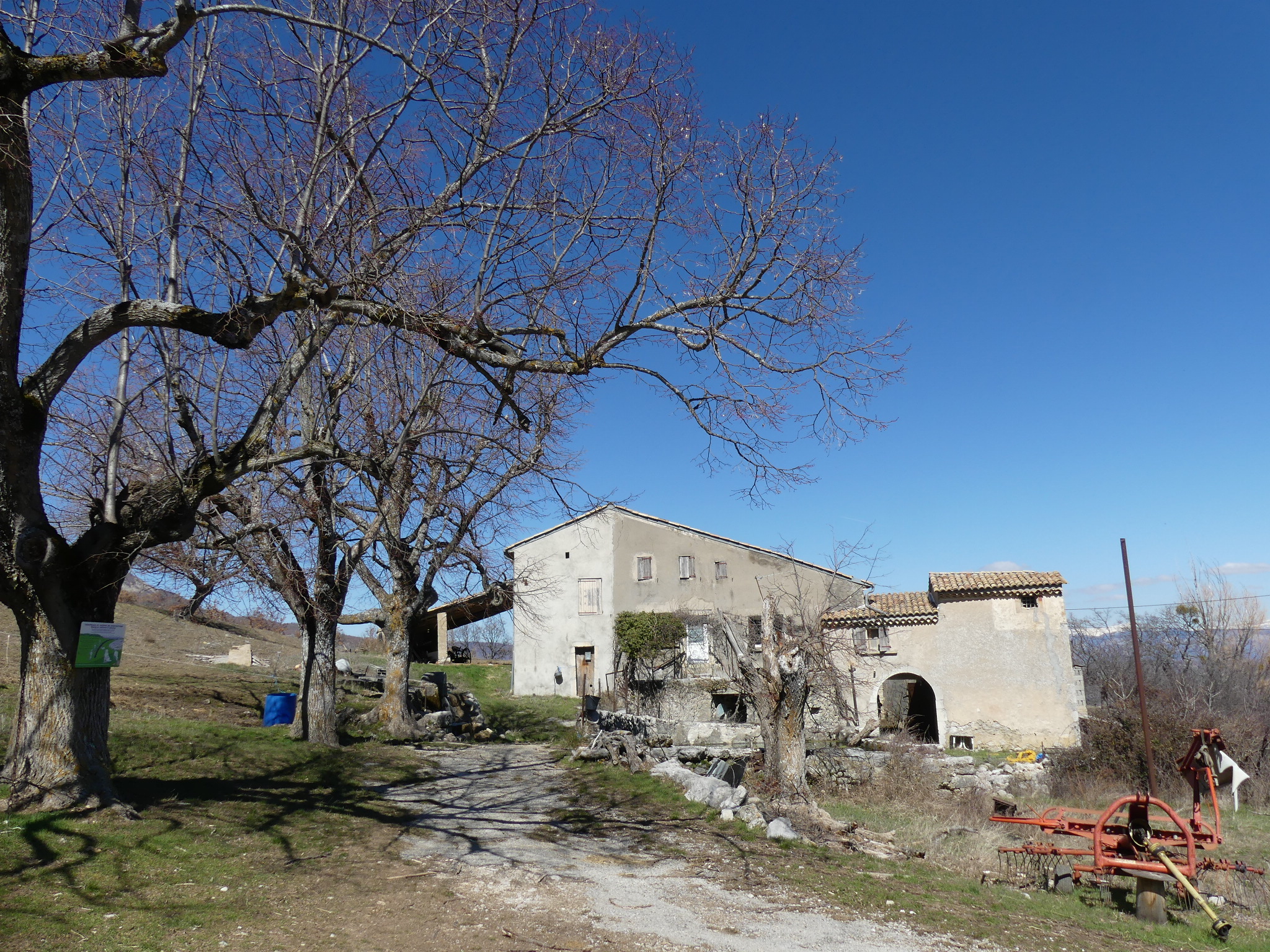 La ferme des Charles à Ribiers