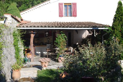 Entrée de la chambre d'hôtes