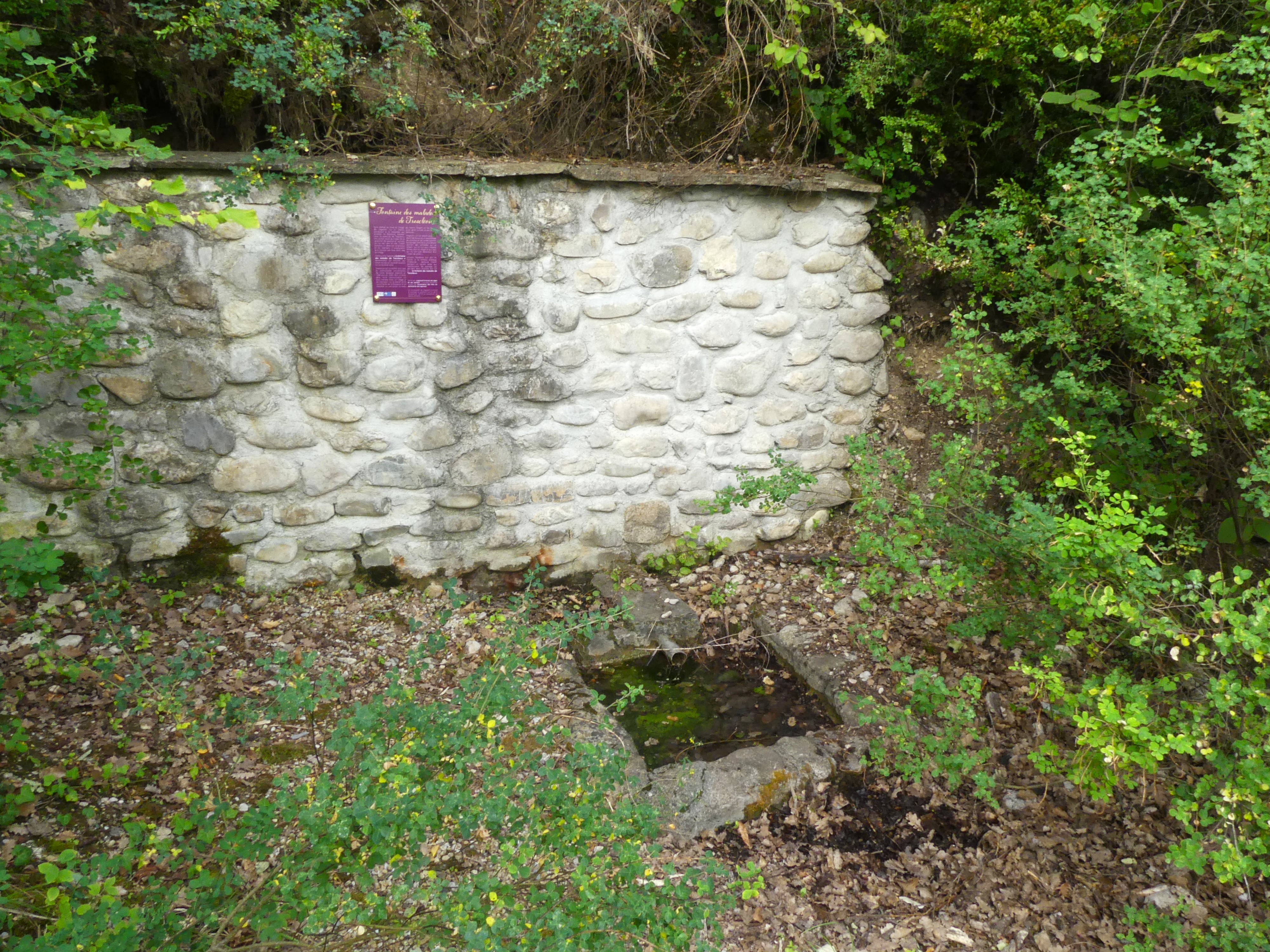 Fontaine des malades de Trescléoux