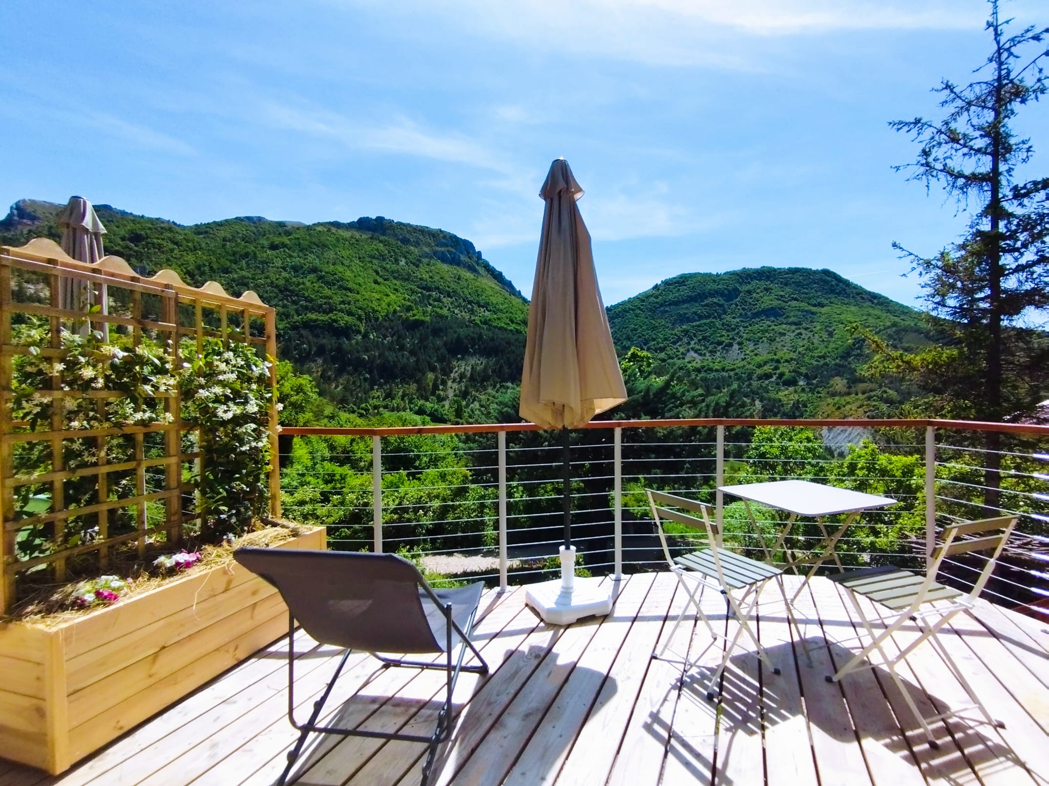 Farniente sur la terrasse