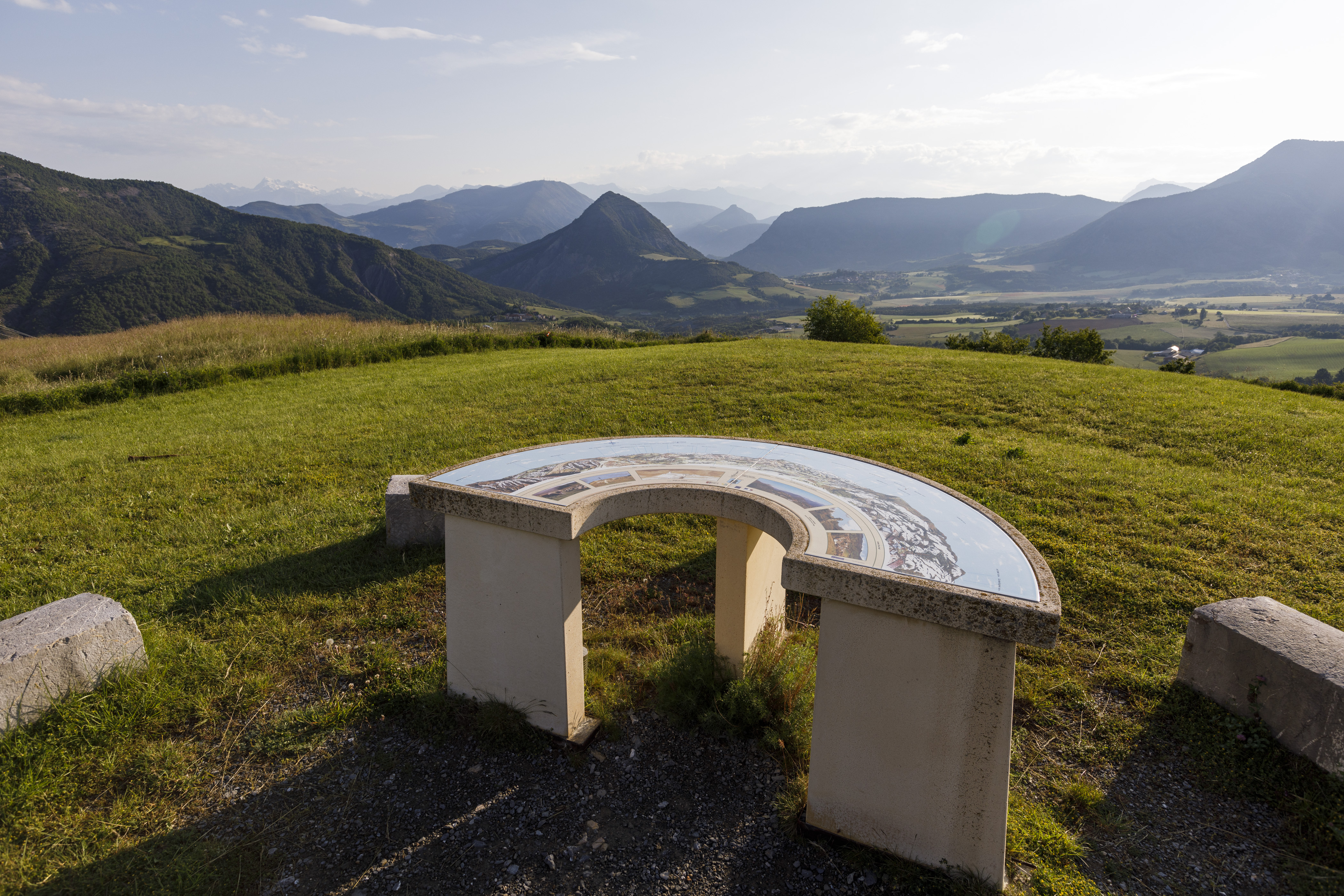 Table d'orientation de la Croix des Baumelles_Turriers