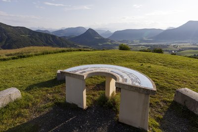 Table d'orientation de la Croix des Baumelles_Turriers