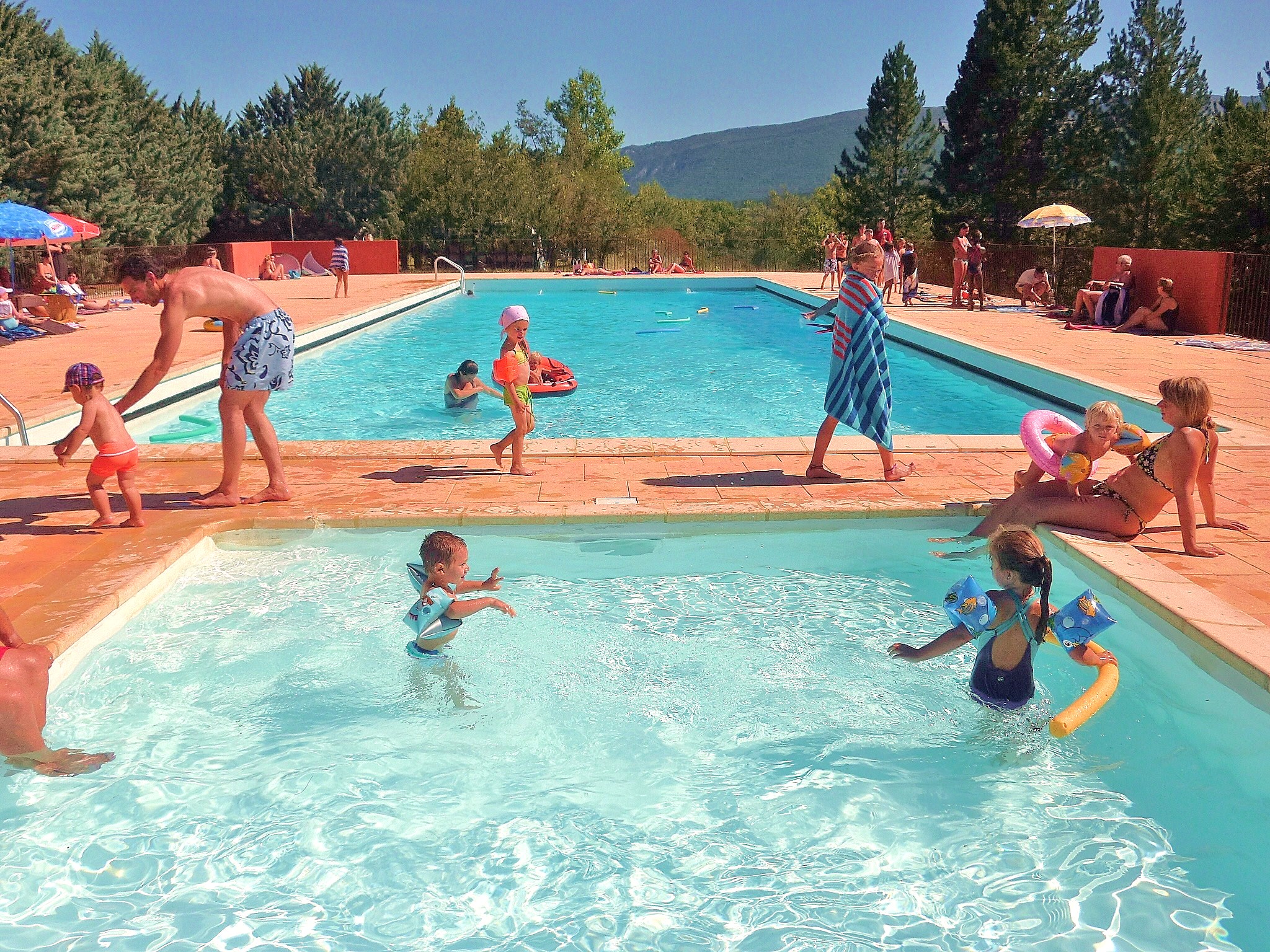 Piscine et pataugeoire