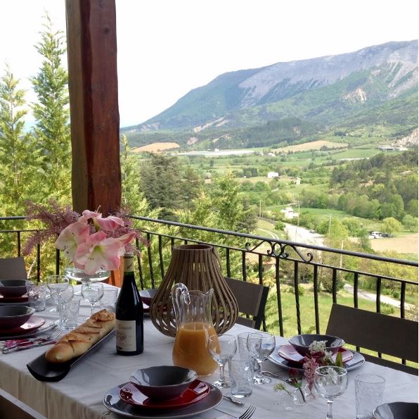 Terrasse avec vue