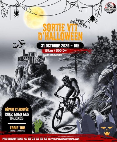 Sortie VTT d'Halloween_Sisteron