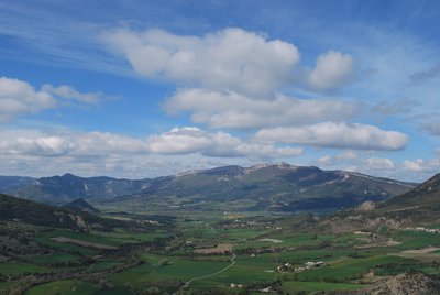 Vue sur le Bersac depuis le Pic de l'Aigle