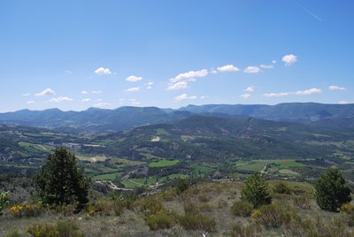 Point de vue - Vallée du Rosanais