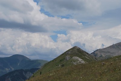 La Crête du Clot des Martres vue depuis son sentier