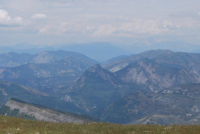 Point de vue depuis la Crête du Clot des Martres