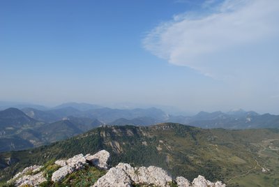 La Montagne d'Herc depuis Chamouse