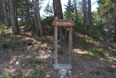 Panneau du Col de Colombier