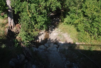 Le torrent de la Channe depuis le pont