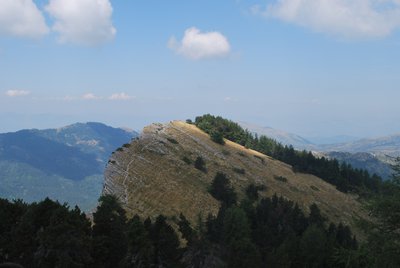 La crête de Géruen et son sentier