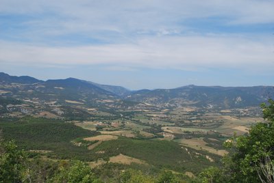 Le Rosanais depuis le Serre de Bout