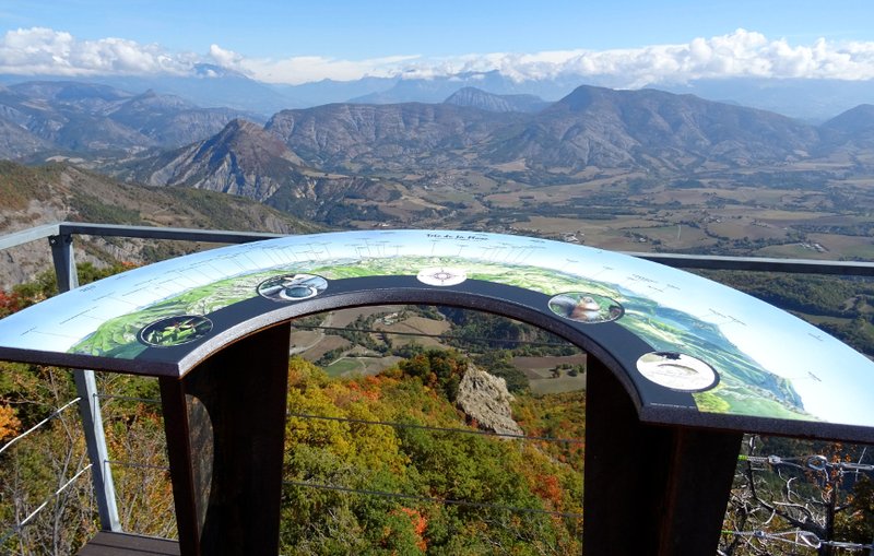 Table d'orientation de la Tête de la Plane