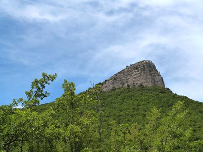 Vue sur le Mont Garde