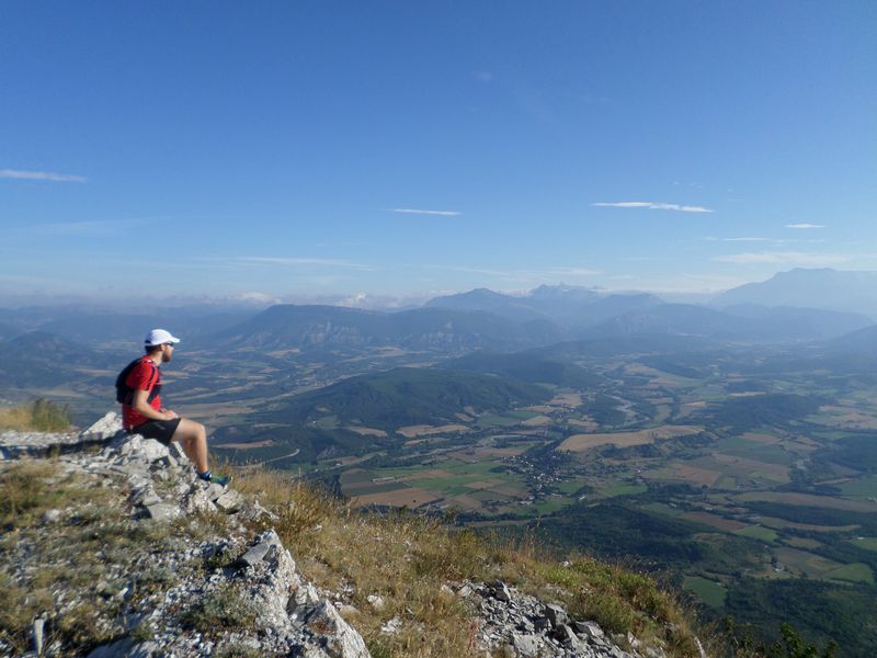 Panorama depuis le sommet d'Arambre