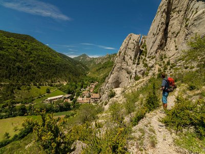 Les falaises de Sigottier