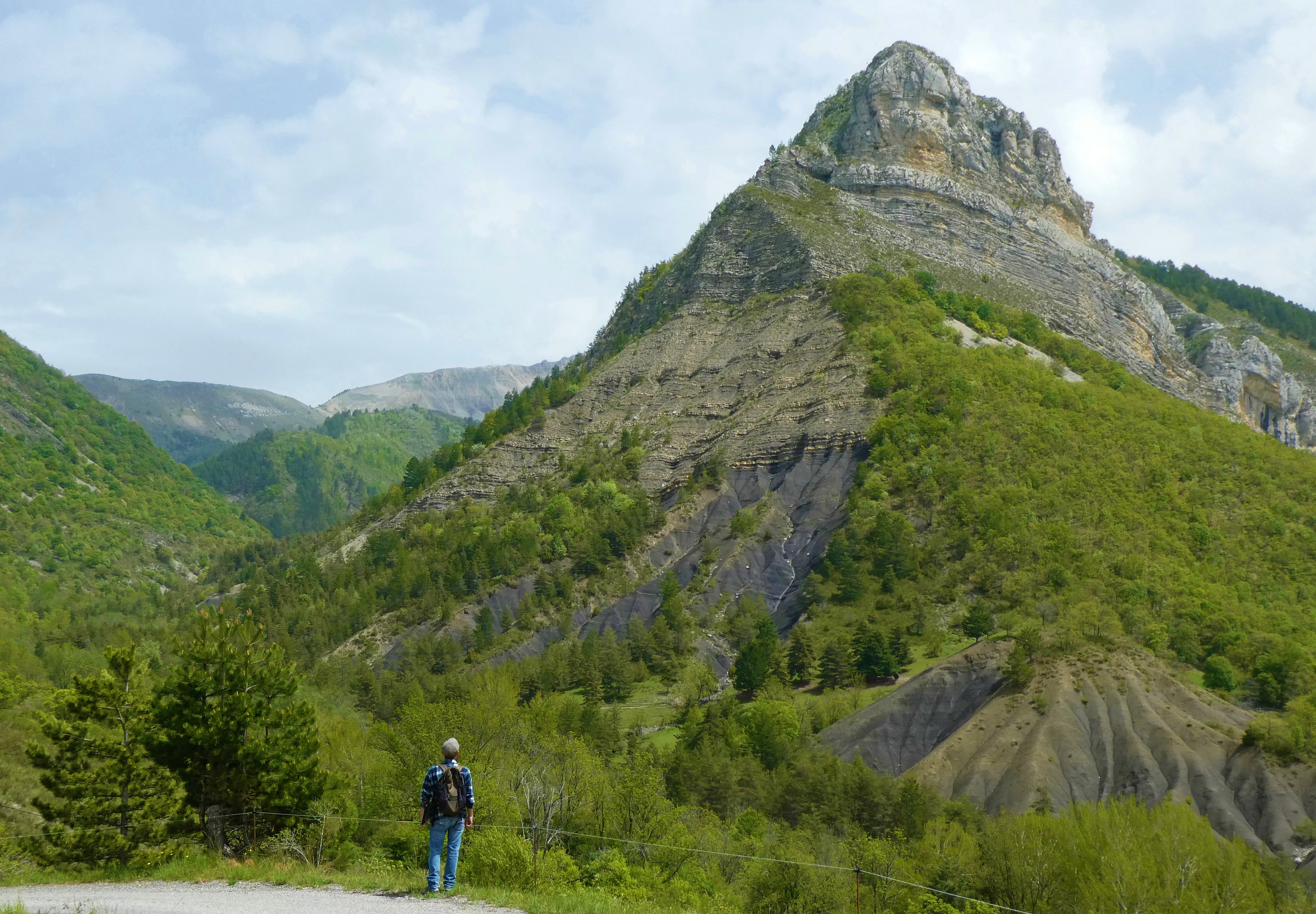 Paysages marneux en chemin