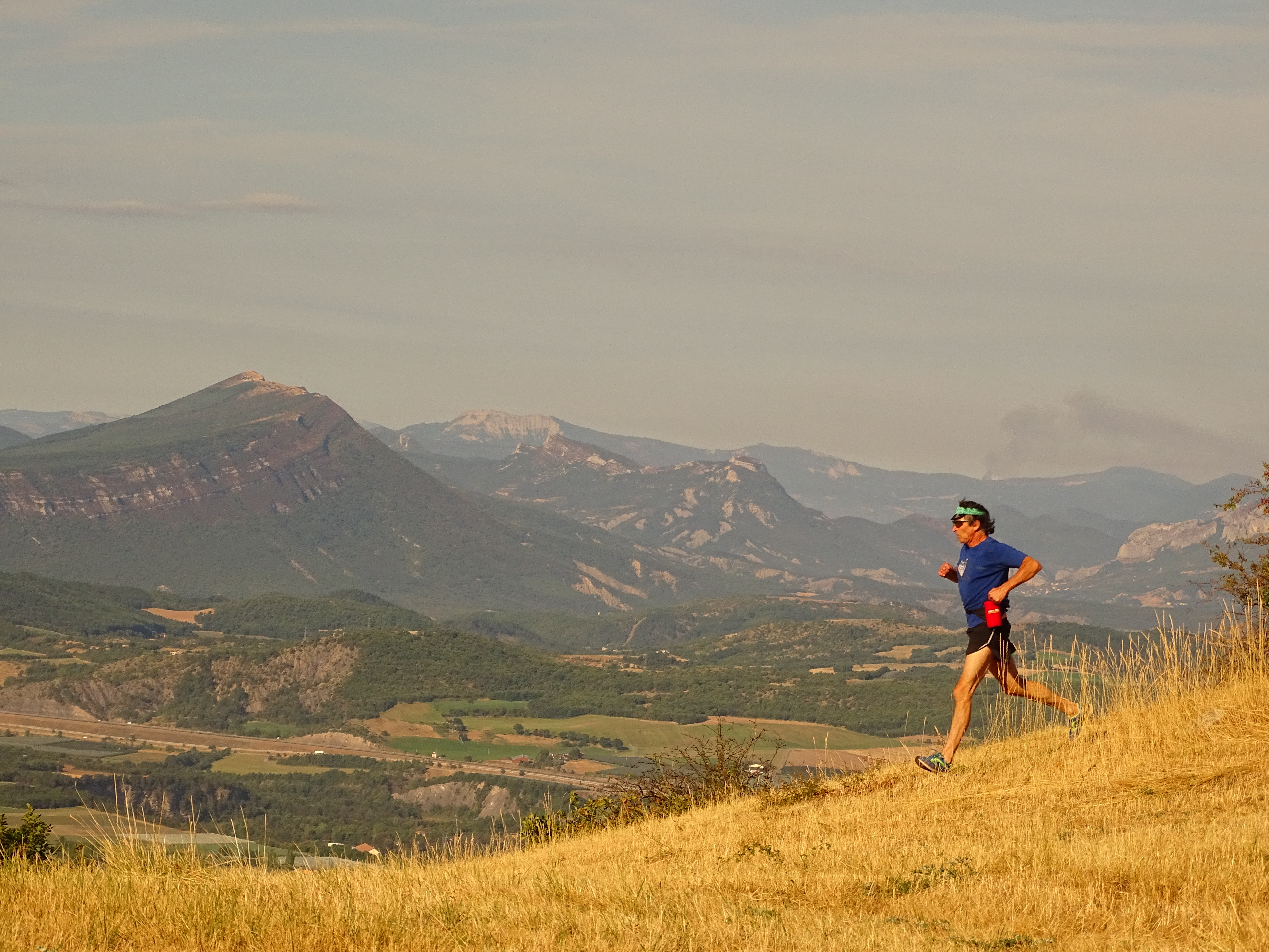 Running panoramique en crête