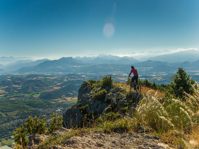 Depuis les hauteurs de la Montagne de Chabre