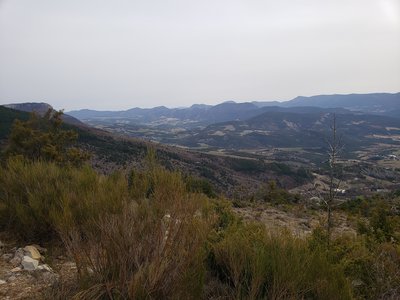 Vue sur la vallée du Rosanais