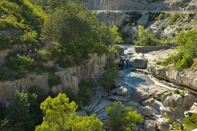 Cascade de la Méouge - Pont Roman